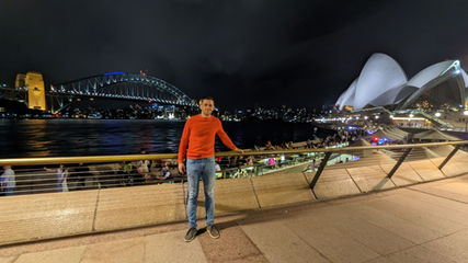 Matúš na jazykovém kurzu v Sydney