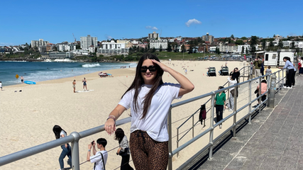 Dorotka na jazykové škole v Sydney
